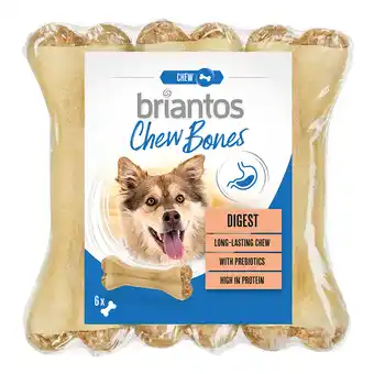 Zooplus Briantos Chew Bones Digest (met Prebiotica) - 12 x 12 cm (660 g) aanbieding