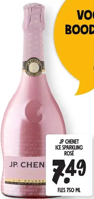 Jumbo Jp chenet ice sparkling rose flesjes 750 ml aanbieding