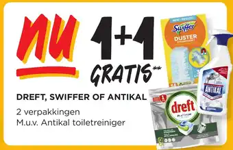 Jumbo Dreft swiffer of antikal aanbieding