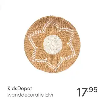 Baby & Tiener KidsDepot wanddecoratie Elvi aanbieding