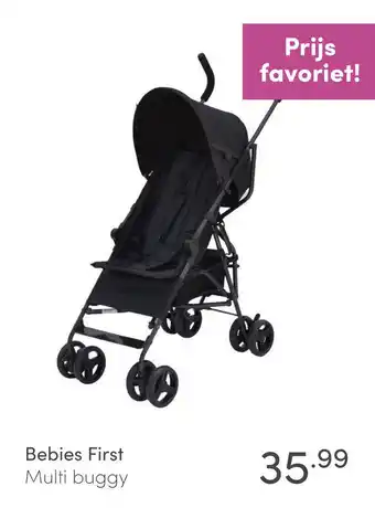 Baby & Tiener Bebies first multi buggy aanbieding