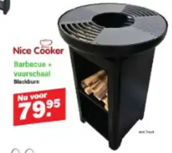 Van Cranenbroek Nice Cooker Barbecue+ vuurschaal aanbieding