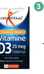 Etos Lucovitaal vitamine D3 25 mcg capsuleş aanbieding