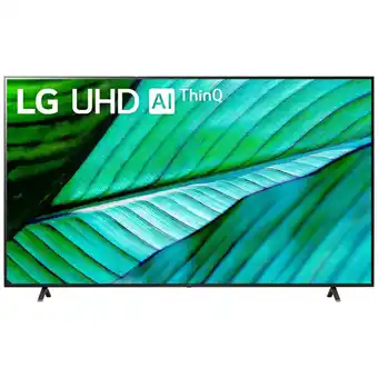 Conrad LG Electronics 86UR76006LC LED-TV 218.4 cm 86 inch Energielabel F (A - G) WiFi, UHD, Smart TV, CI+*, DVB-T2, DVB-S2, DVB-C Zw aanbieding