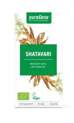 De Online Drogist Purasana Shatavari Vegacaps aanbieding