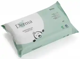 De Online Drogist Derma Eco Baby Babydoekjes aanbieding