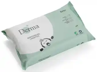De Online Drogist Derma Eco Baby Babydoekjes aanbieding