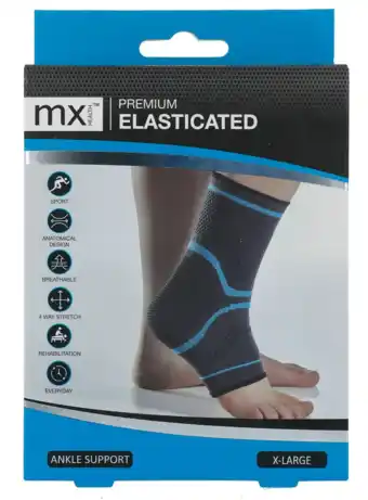 De Online Drogist MX Health Premium Elasticated Ankle Support XL aanbieding