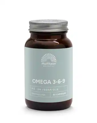 De Online Drogist Mattisson HealthStyle Omega 3-6-9 Capsules aanbieding