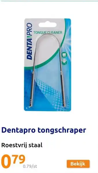 Action Dentapro tongschraper aanbieding