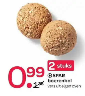 Spar Spar boerenbol aanbieding