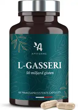Amazon Apyforme - Lactobacillus Gasseri - Probiotica Voor Darmflora - Tot 50 Miljard kve/dag - Maagsapresistente Capsules - 100% FRA aanbieding