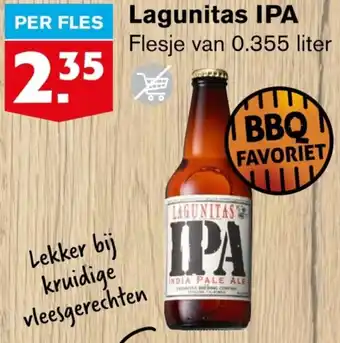 Hoogvliet Lagunitas IPA  0.355 liter aanbieding