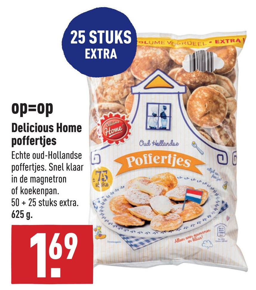 Delicious Home poffertjes aanbieding bij ALDI