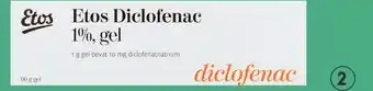 Etos Etos Diclofenac 60 gr 1% Gel aanbieding