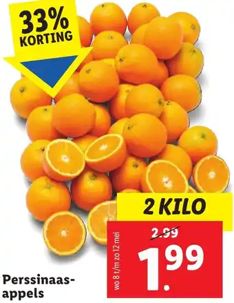 Lidl Perssinaas appels aanbieding