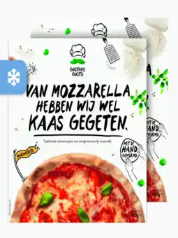 Flink Gustavo Gusto Pizza Margherita 2x 410g aanbieding