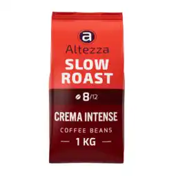 Koffievoordeel.nl Altezza Slow Roast Crema Intense - Koffiebonen, 1 KG aanbieding