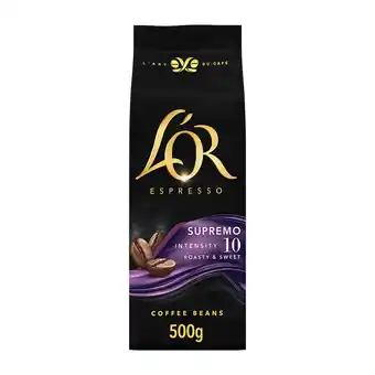 Koffievoordeel.nl L'Or Espresso Supremo - Koffiebonen 500 GR aanbieding