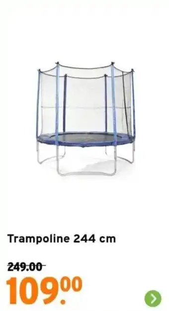 GAMMA Trampoline 244 cm aanbieding