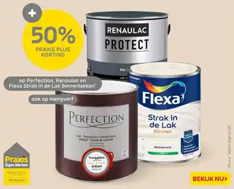Praxis op Perfection, Renaulac en Flexa Strak in de Lak binnenlakken aanbieding