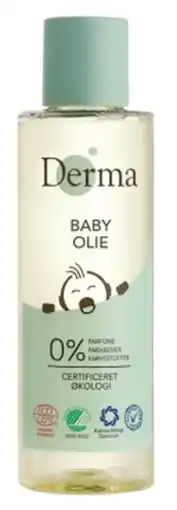 De Online Drogist Derma Eco Baby Olie aanbieding