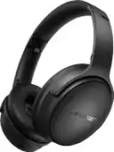 Amazon Bose QuietComfort Draadloze noise cancelling-hoofdtelefoon, Bluetooth over-ear hoofdtelefoon met afspeeltijd tot 24 uur, Zwar aanbieding