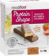 Bol.com Modifast Protein Shape Bar caramel 6st aanbieding