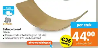 Albert Heijn Balance board 80 cm aanbieding