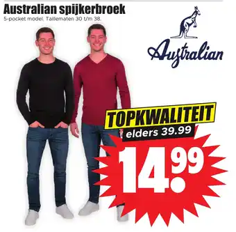 Dirk Australian spijkerbroek aanbieding