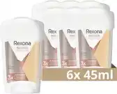 Bol.com Rexona Maximum Protection Anti-Transpirant Deodorant Stick - Active Shield - 3 x meer bescherming* tot 96 uur lang - 6 x 45 m aanbieding