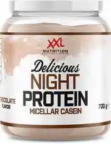 Bol.com XXL Nutrition - Delicious Night Protein - 100% Micellar Caseïne Eiwit - Eiwitpoeder Proteïne Shake - Eiwitgehalte 79% - Choco aanbieding