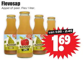 Dirk Flevosap 1 liter aanbieding