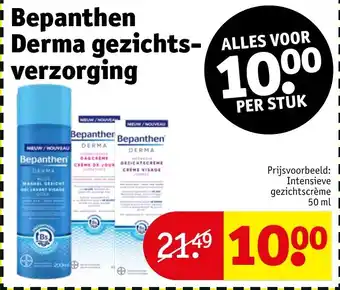 Kruidvat Bepanthen Derma gezichts verzorging aanbieding