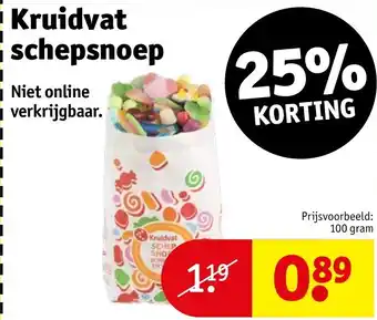 Kruidvat Kruidvat schepsnoep aanbieding