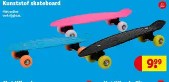 Kruidvat Kunststof skateboard aanbieding