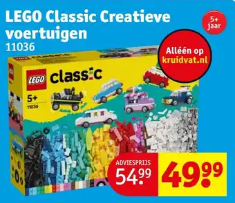 Kruidvat LEGO Classic Creatieve voertuigen aanbieding