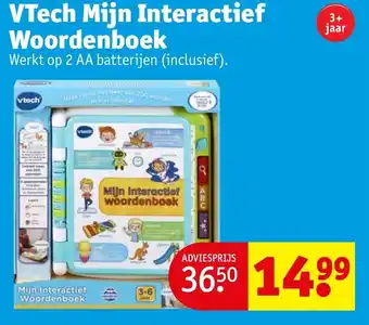 Kruidvat VTech Mijn Interactief Woordenboek aanbieding