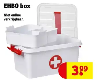 Kruidvat EHBO box aanbieding