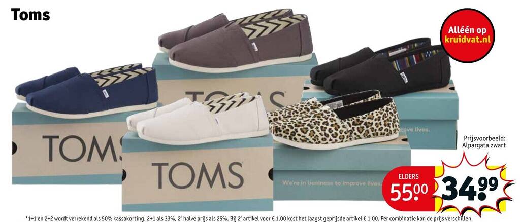 Kruidvat toms schoenen sale