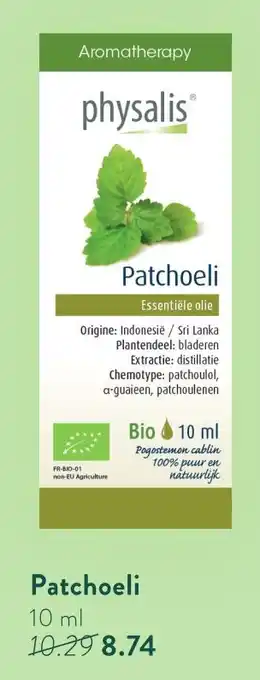 Holland & Barrett Patchoeli 10 ml aanbieding