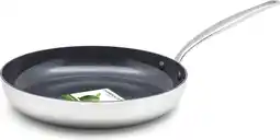 Bol.com GreenPan Barcelona Evershine koekenpan 24cm - zilver - inductie - PFAS-vrij - Gratis Ecover pakket bij aankoop van €100 Green aanbieding