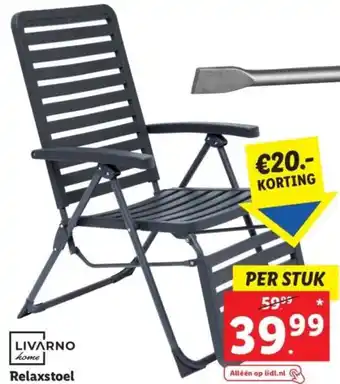 Lidl LIVARNO home Relaxstoel aanbieding