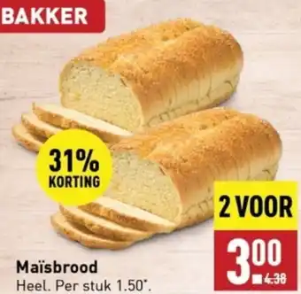 ALDI Maïsbrood aanbieding