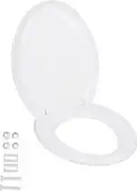 Bol.com Bath & Shower Wc-Bril toiletbril - Soft Close - Wit aanbieding