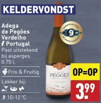 ALDI Adega de Pegões Verdelho 0.75L aanbieding