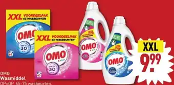 ALDI OMO Wasmiddel aanbieding