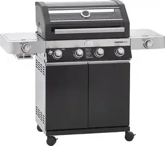 Bol.com Rösle Barbecue - Barbecue Gas Videro G4-S Vario 30 mbar - Roestvast Staal - Zwart aanbieding