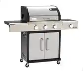 Bol.com Landmann Triton PTS 3.1 Gasbarbecue - 4 branders - zilver aanbieding