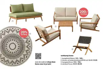 Wehkamp Wehkamp home loungebank bianco aanbieding